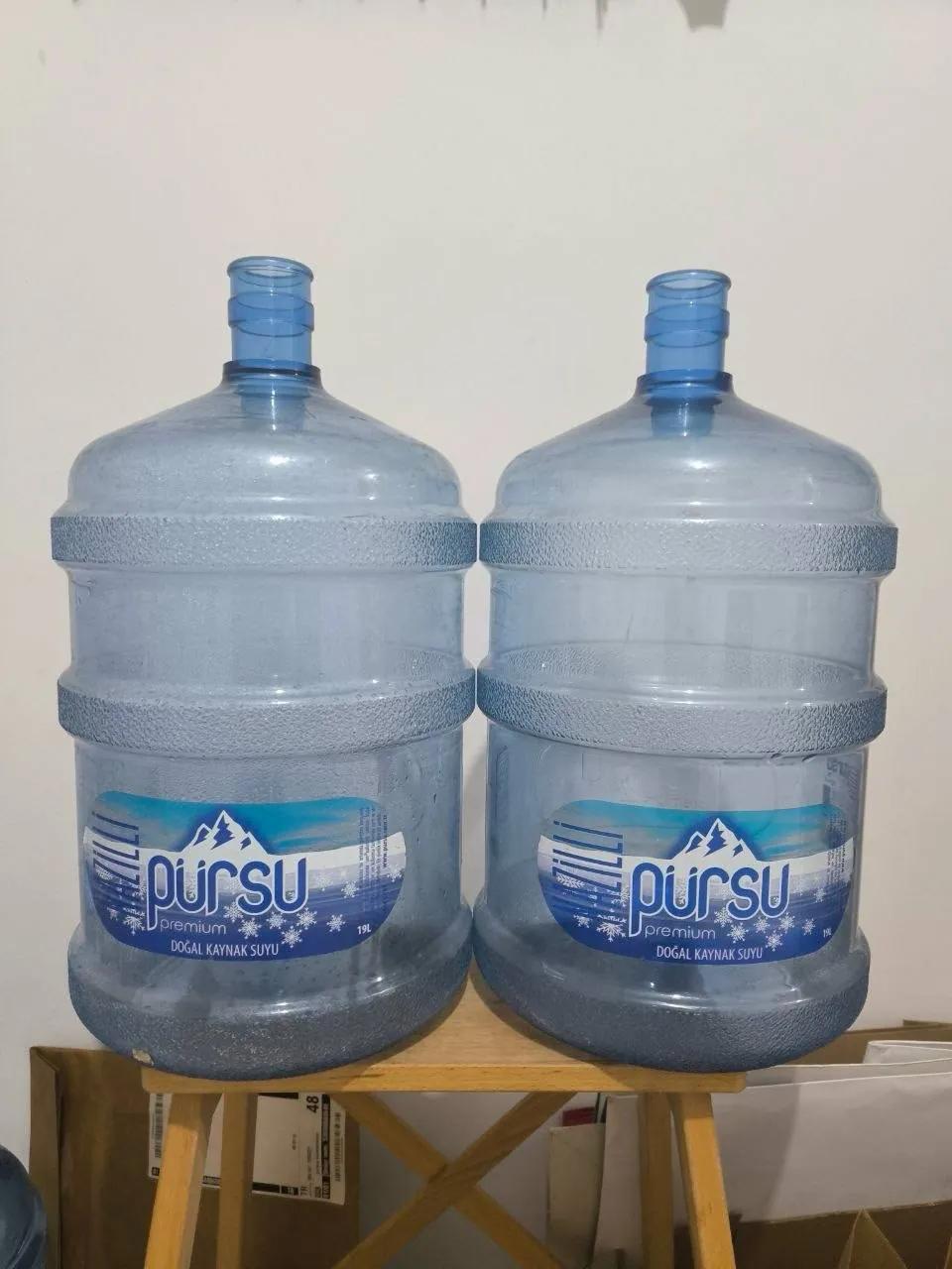 Бутыли для воды 19 литров Pürsu, комплект 3 штуки
