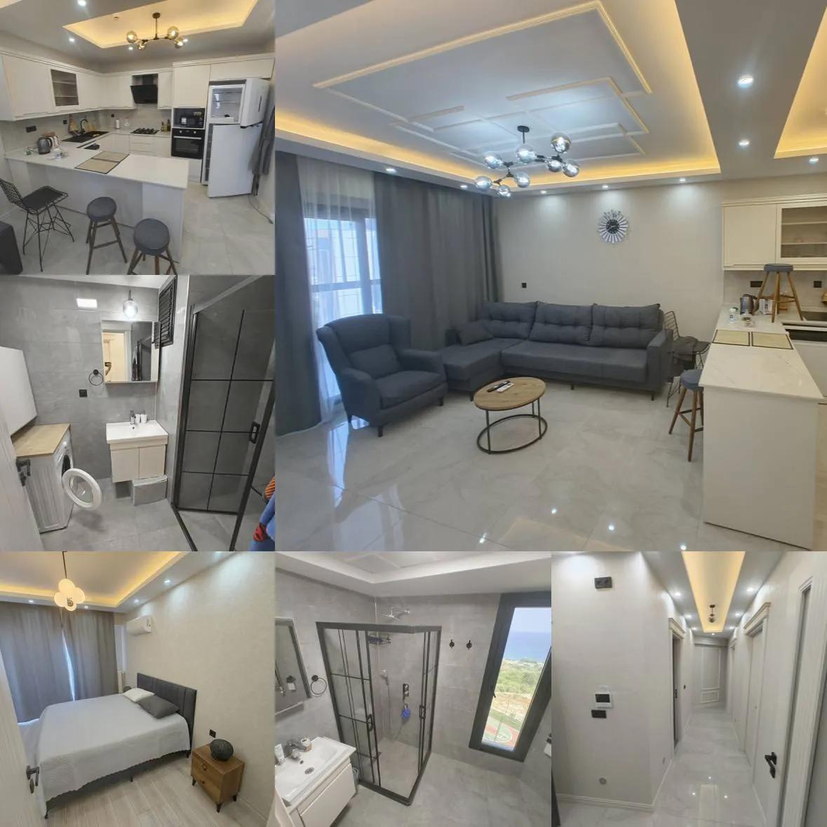 Квартира 2+1 90 м² с бассейном у моря в Мерсине