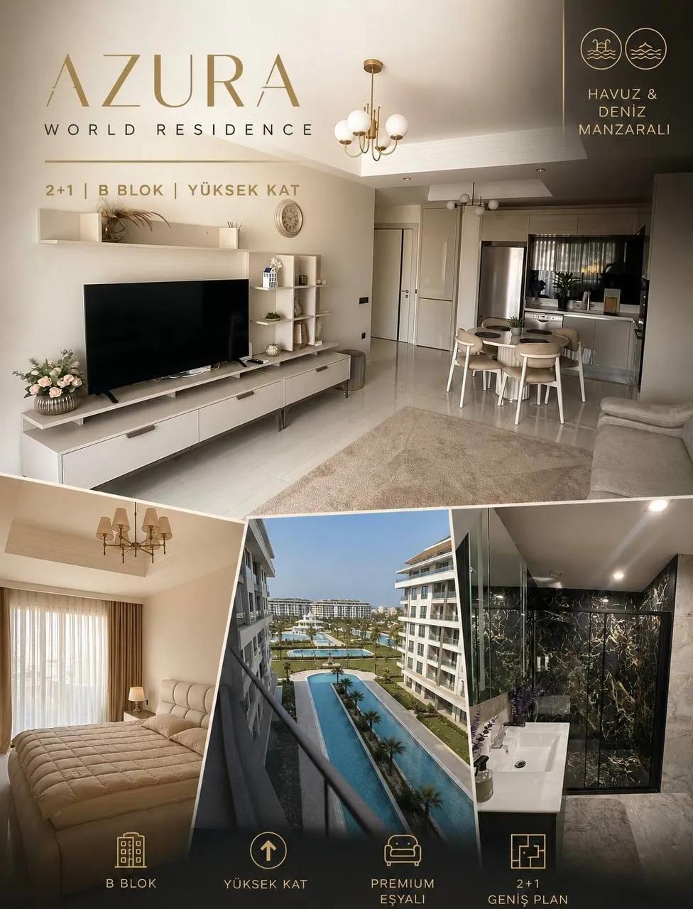 Квартира 2+1 в резиденции Azura World, Блок B
