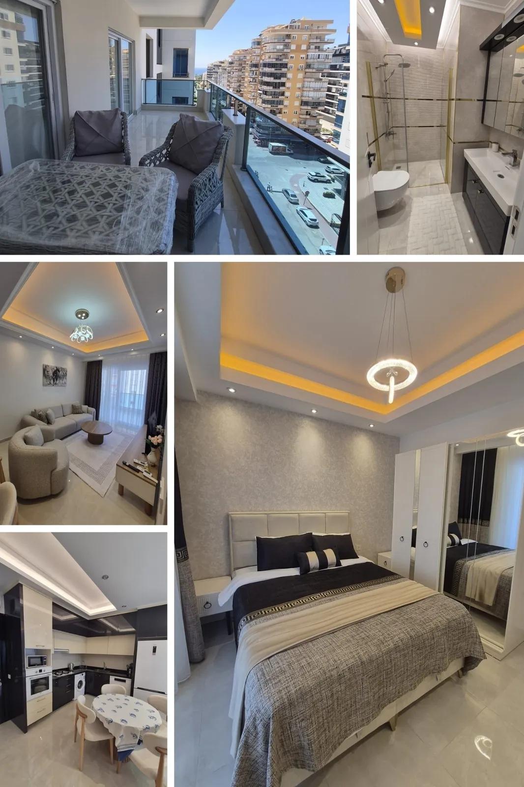 Квартира 1+1 у моря в Yekta Trade Center, Махмутлар