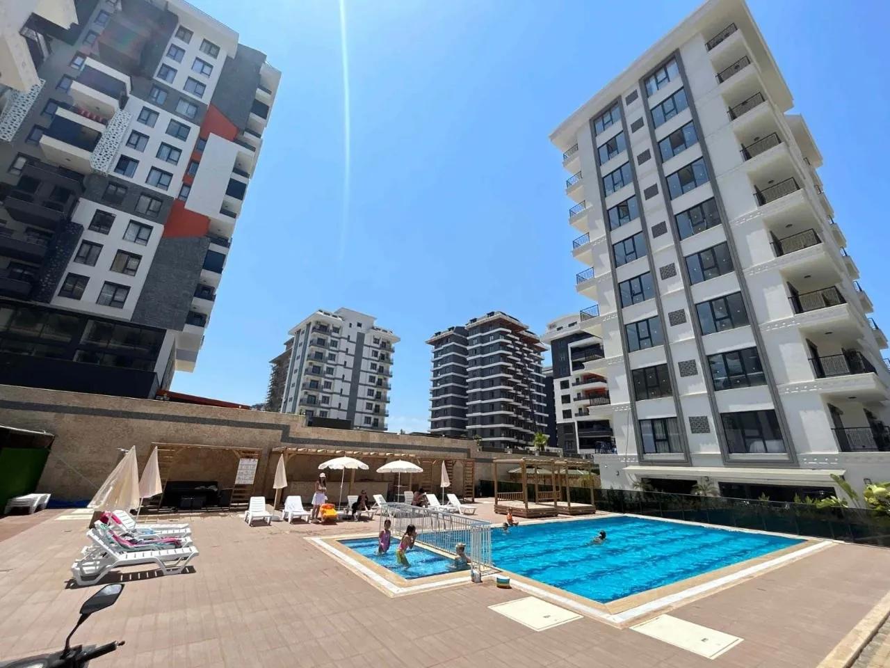 Квартира 1+1 50 м² в Махмутларе, Аланья