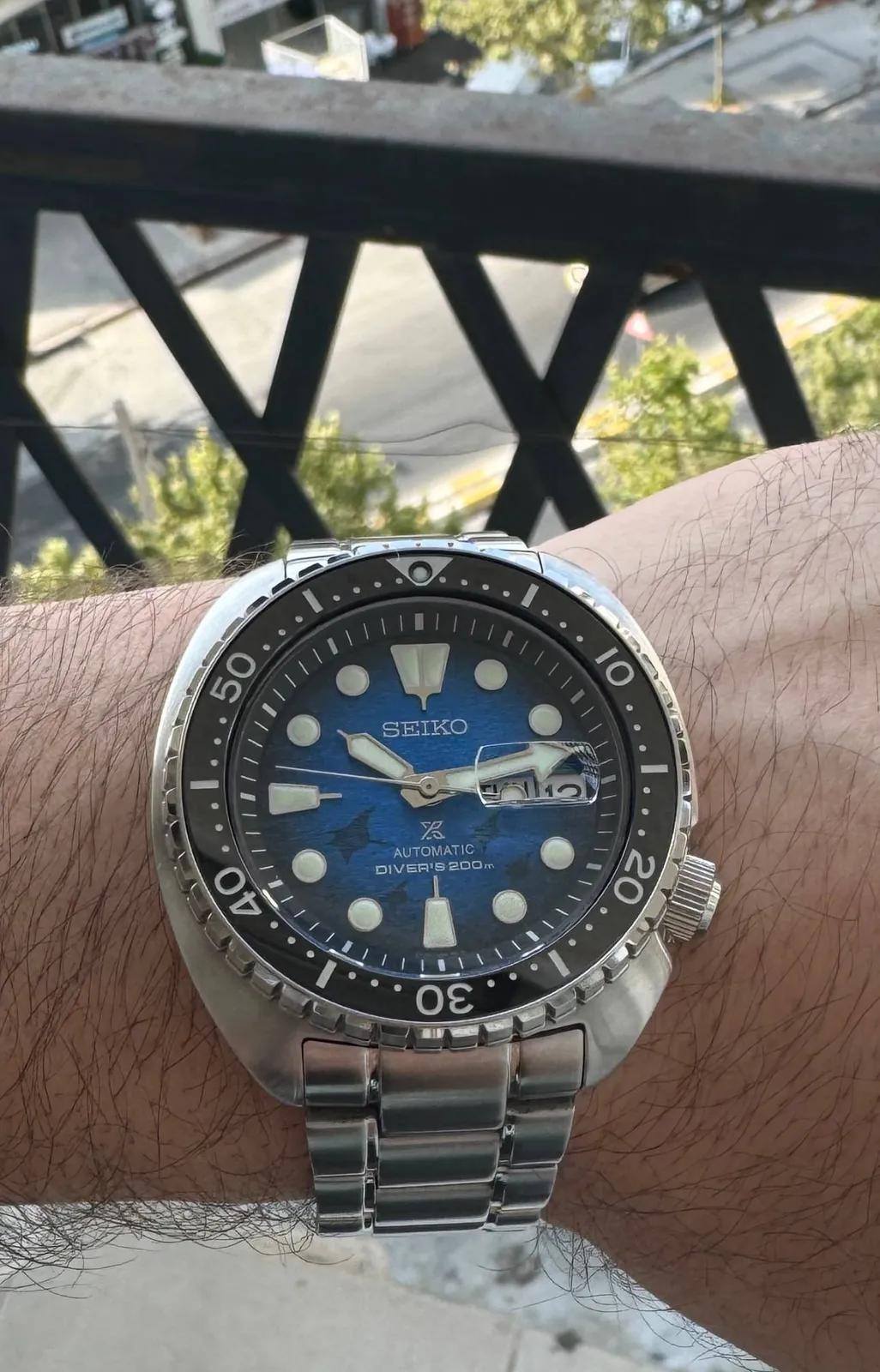 Дайверские часы Seiko Prospex King Turtle в идеальном состоянии