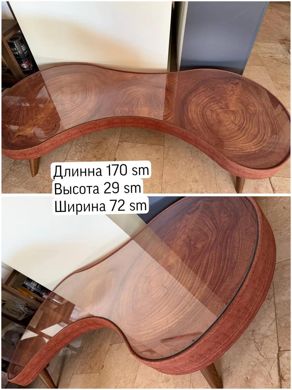 Журнальный столик со съёмным стеклом