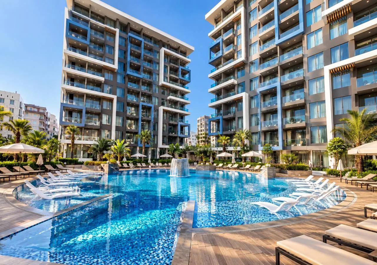 Квартира 2+1 в Konak Twin Towers 3, Клеопатра