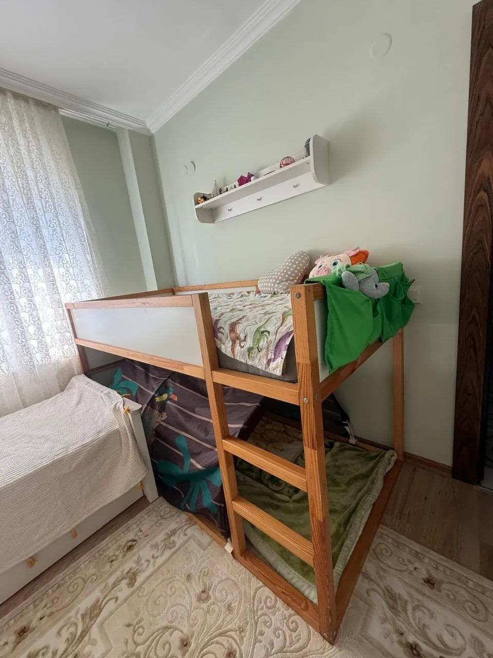 Детская кровать IKEA KURA с матрасом и тентом