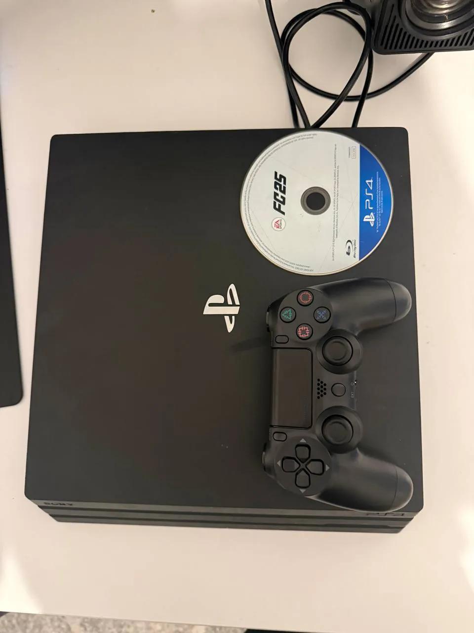 PlayStation 4 Pro 500 ГБ с игрой FIFA 25