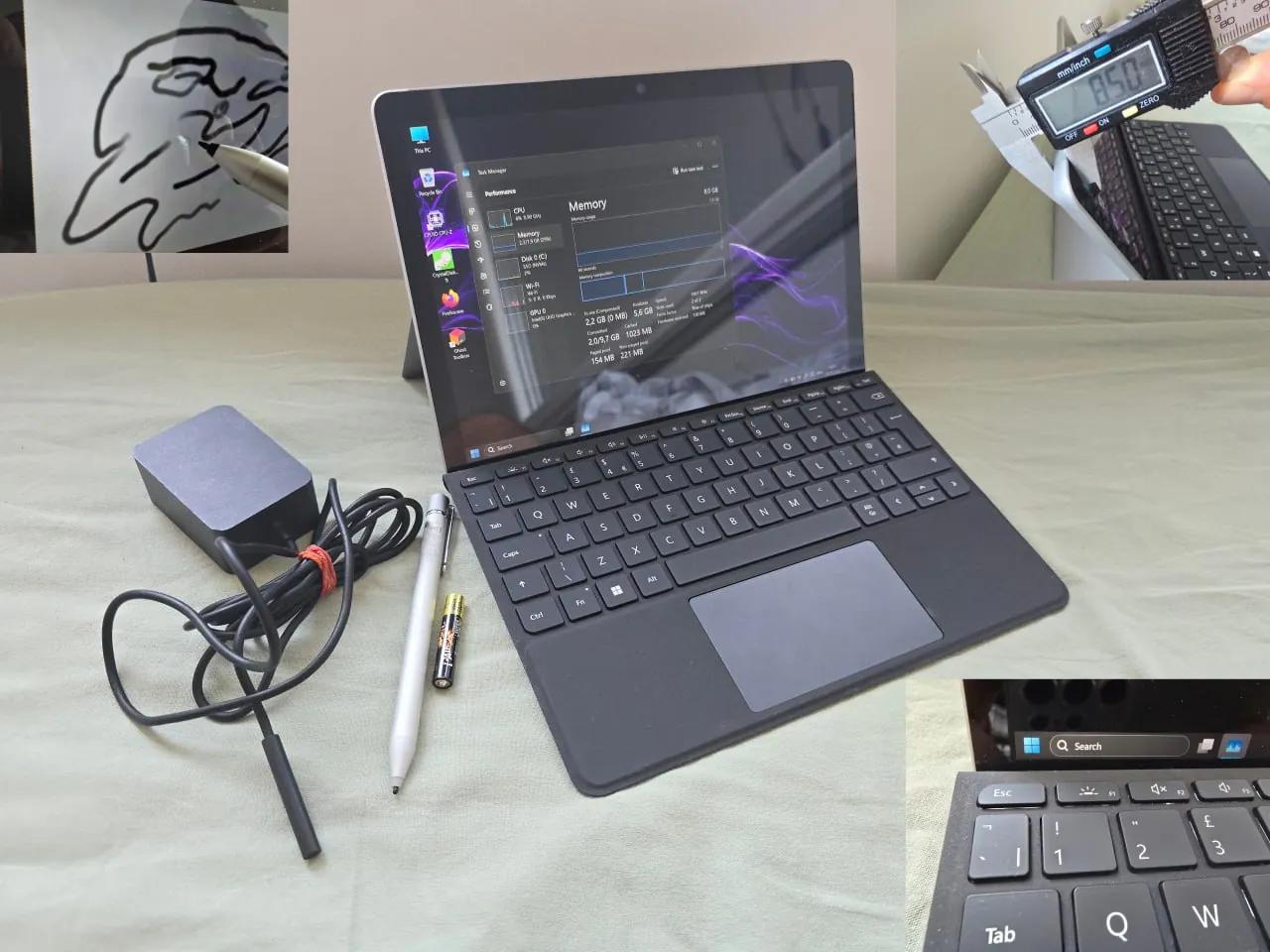 Microsoft Surface Go 2 8/128 ГБ с клавиатурой и стилусом