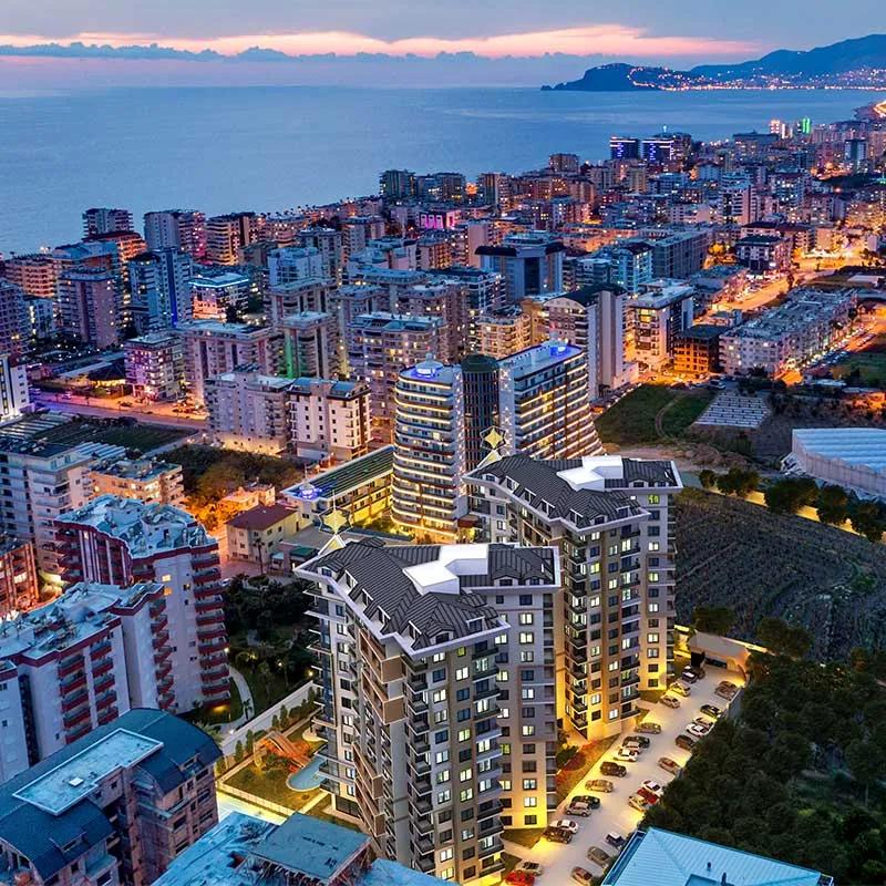 Квартира 1+1 в Tekinoğlu Residence, Махмутлар