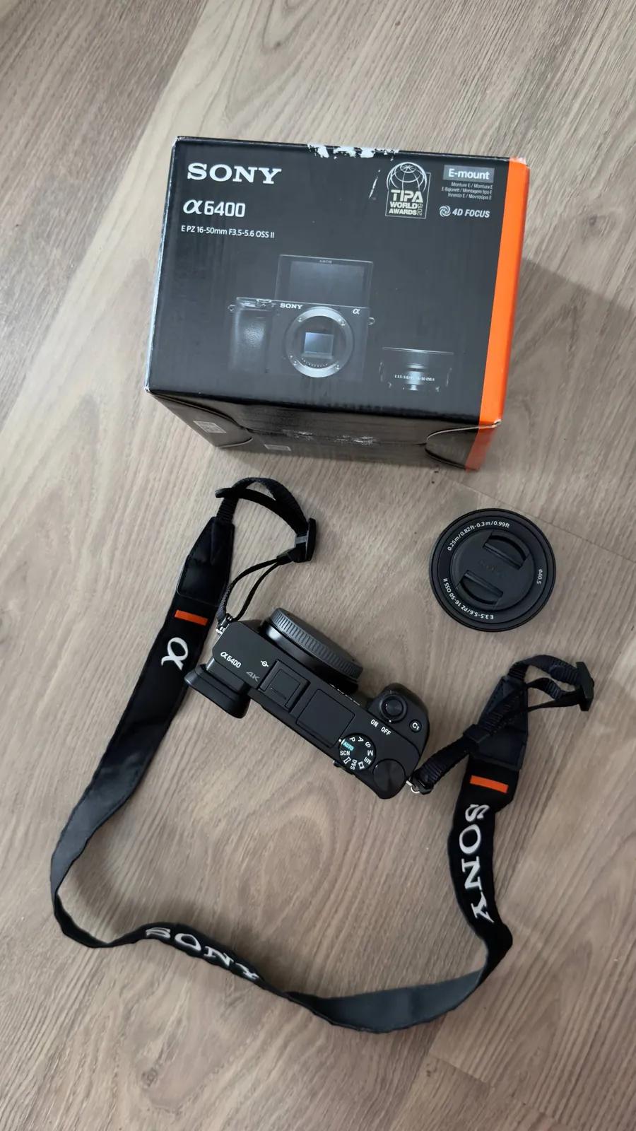 Беззеркальный фотоаппарат Sony A6400 в идеальном состоянии