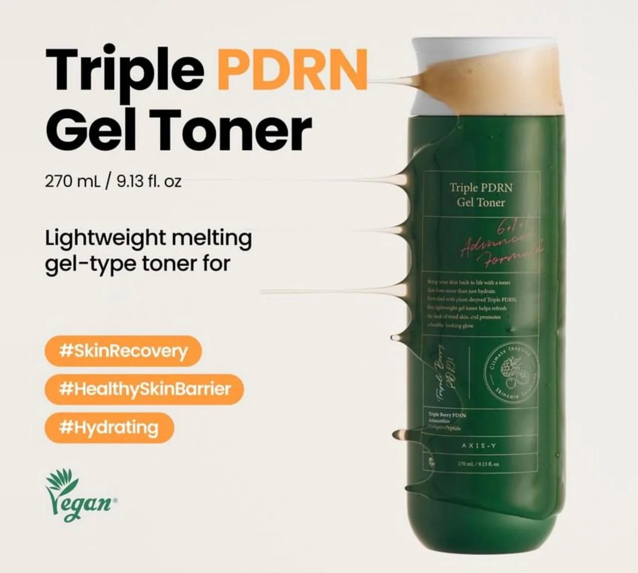 Гелевый тонер AXIS-Y Triple PDRN Berry