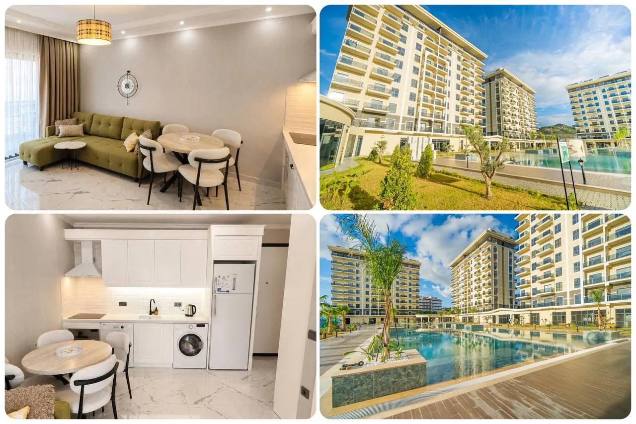 Квартира 1+1 в Exodus Riverside, Демирташ