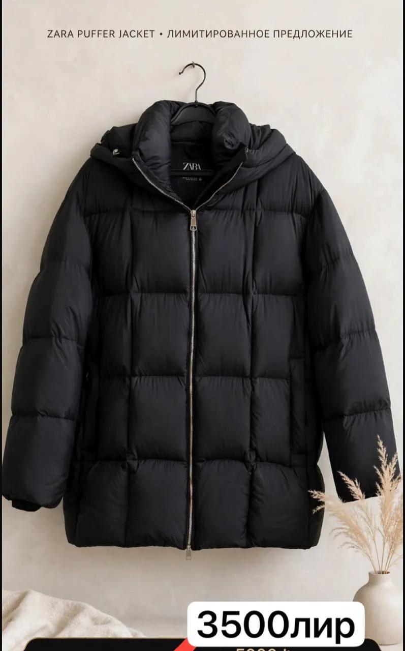 Пуховик Zara почти новый