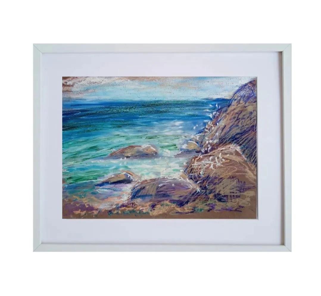 Картины пастелью на бумаге 40×50 и 30×40 см