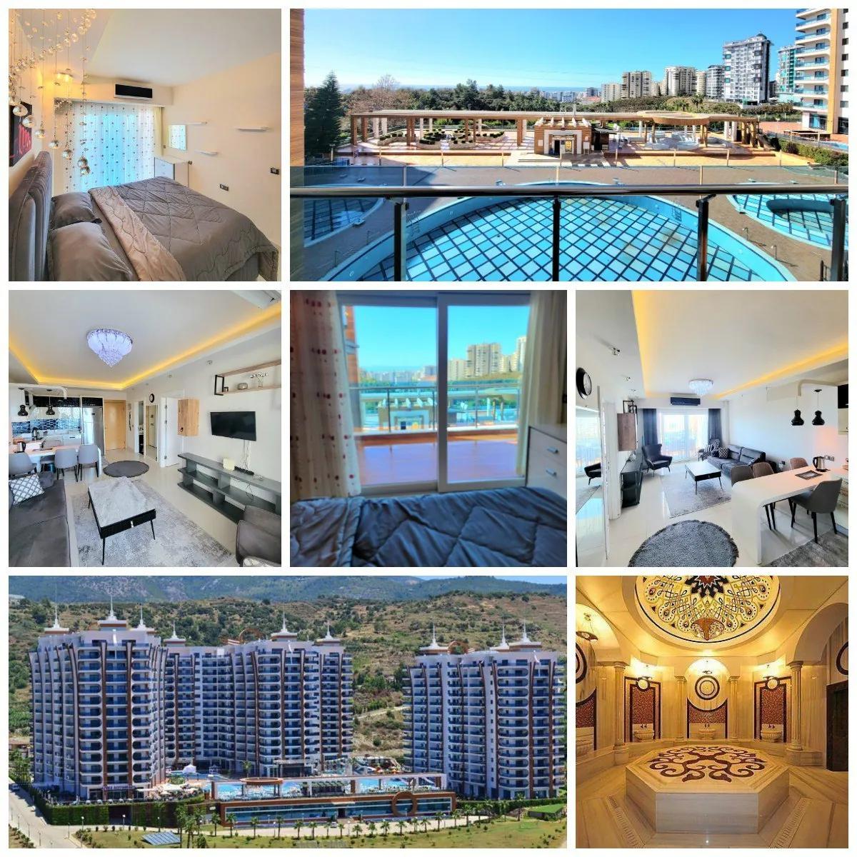 Квартира 1+1 с видом на море в Azura Park