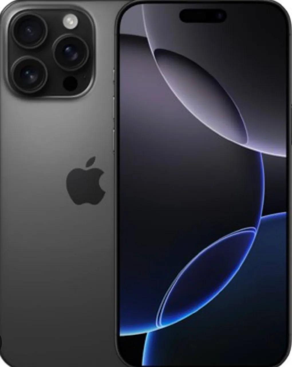 IPhone 16 Pro Max чёрный