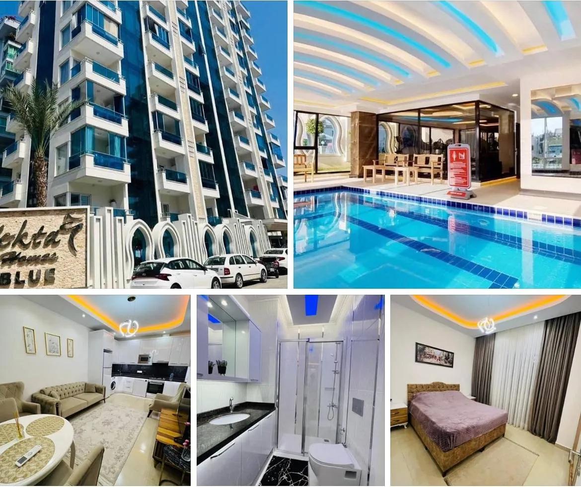 Квартира 1+1 в Yekta Blue Residence, Махмутлар