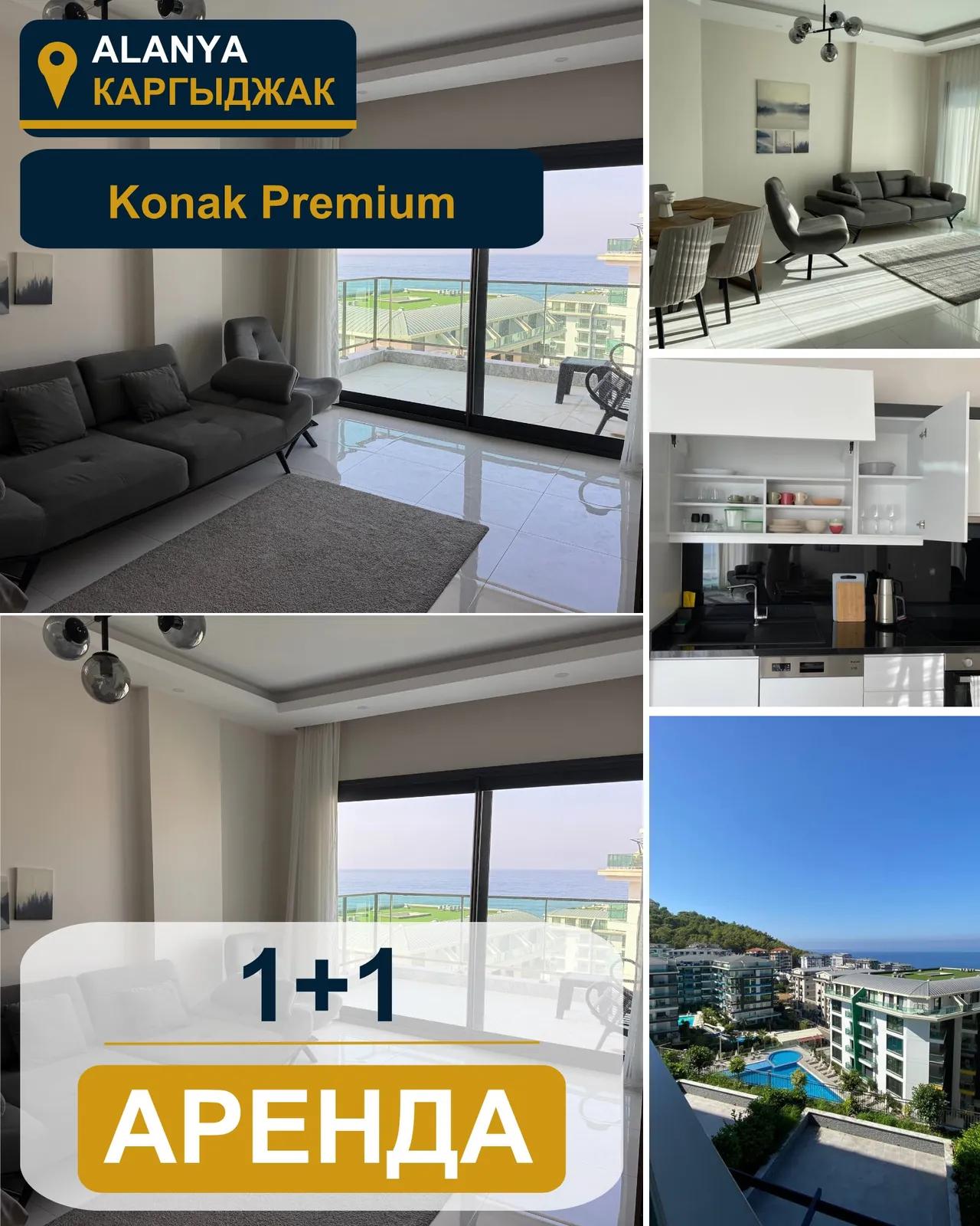 Аренда квартиры 1+1 в Konak Premium, Каргыджак