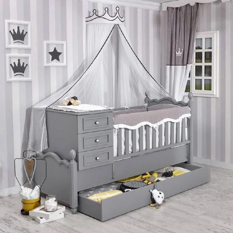 Детский гарнитур мебели Meltem Kids King Gray