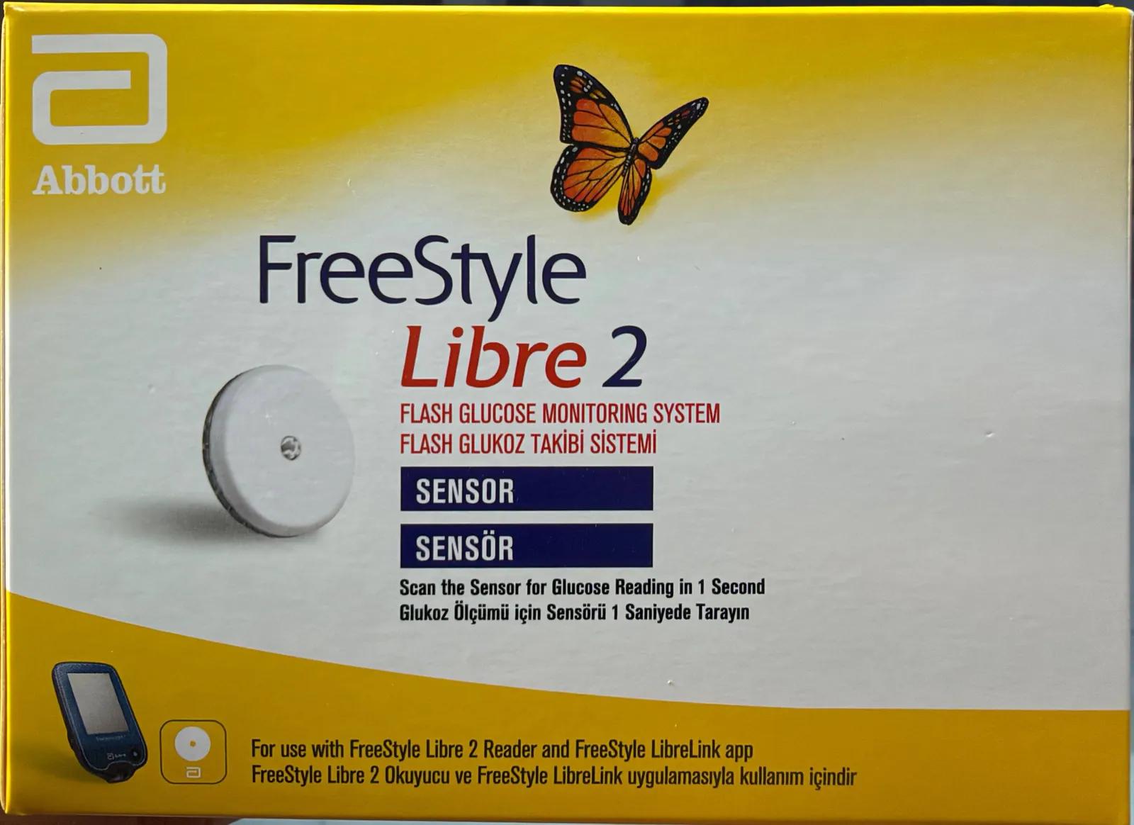 Сенсоры Freestyle Libre 2 для контроля глюкозы
