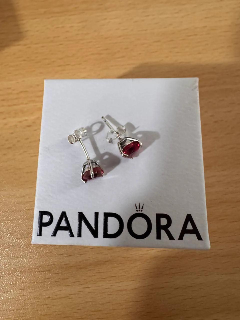 Новые серебряные серьги бренда Pandora