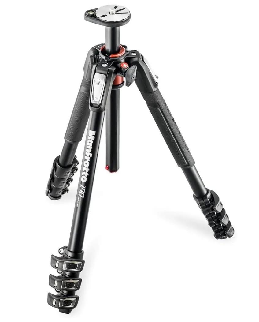 Штатив Manfrotto 190XPRO4 с головой MVH502AH