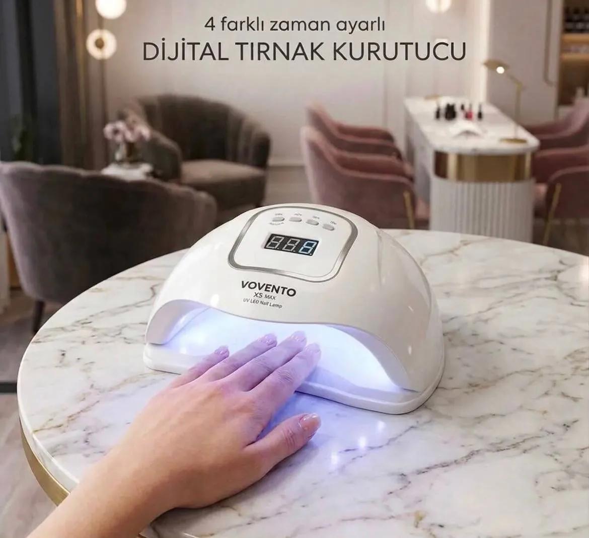 УФ LED лампа для ногтей Vovento