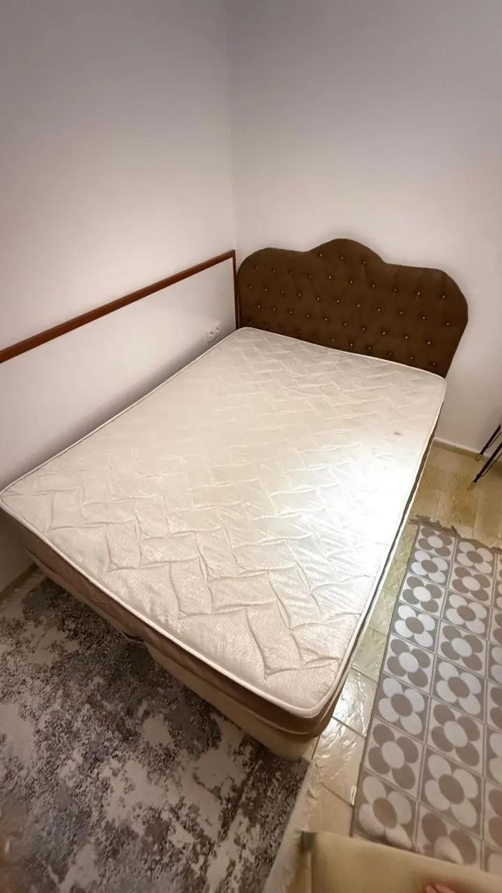 Кровать 160×200 с матрасом и изголовьем