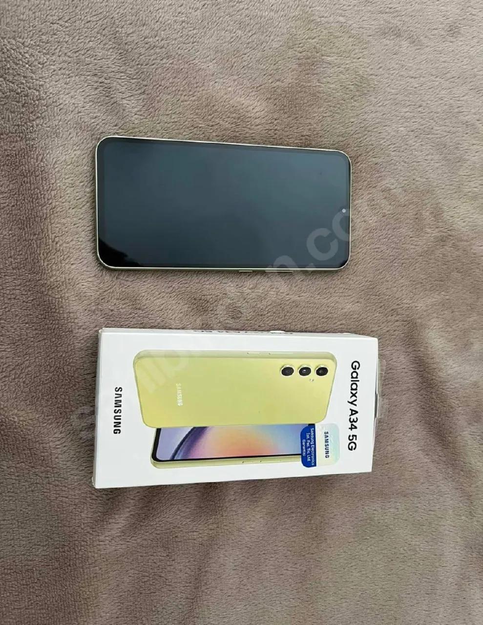 Смартфон Samsung Galaxy A34 256GB зелёный