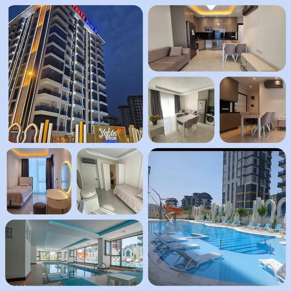 Квартира 1+1 в Yekta Blue 4, Махмутлар