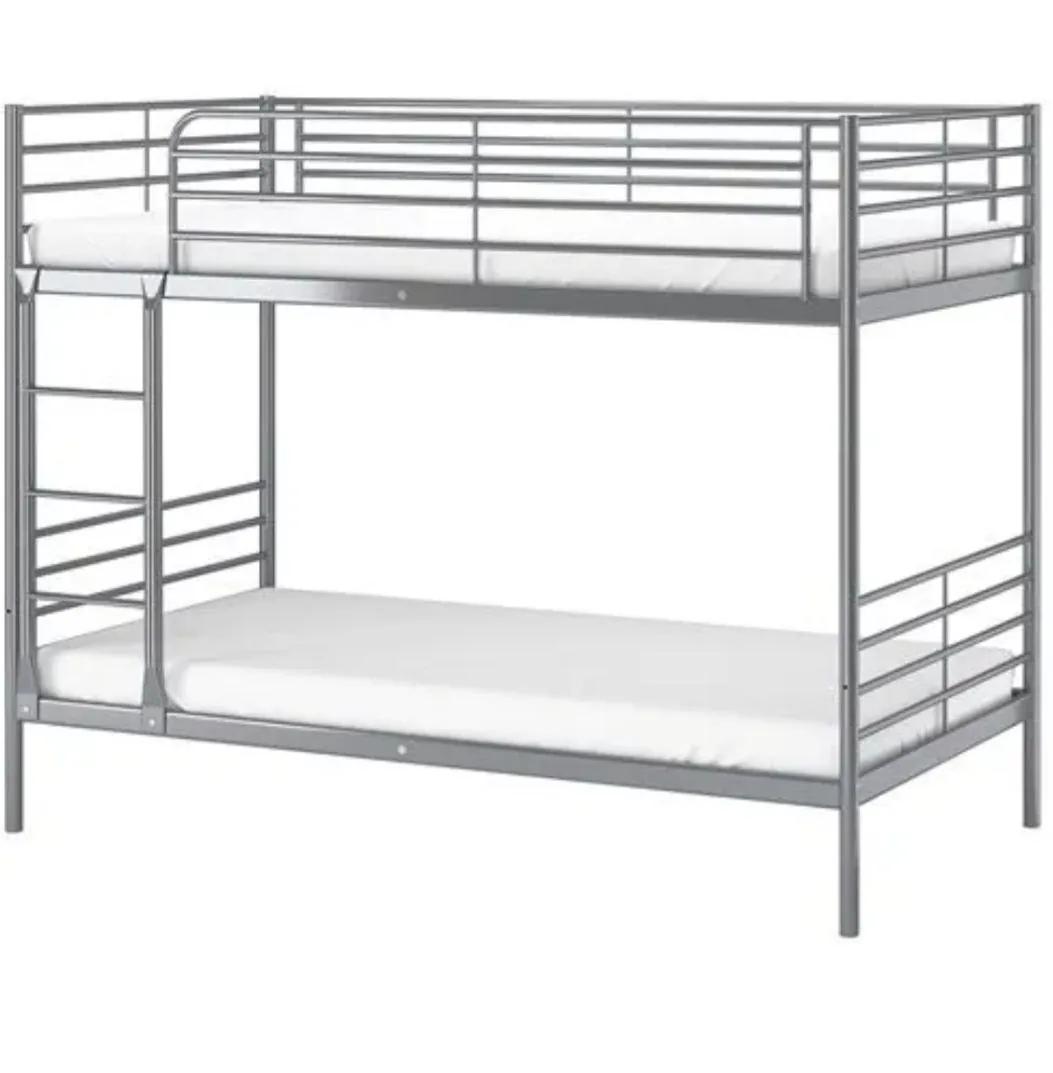 Двухъярусная кровать IKEA SVARTA без матраса