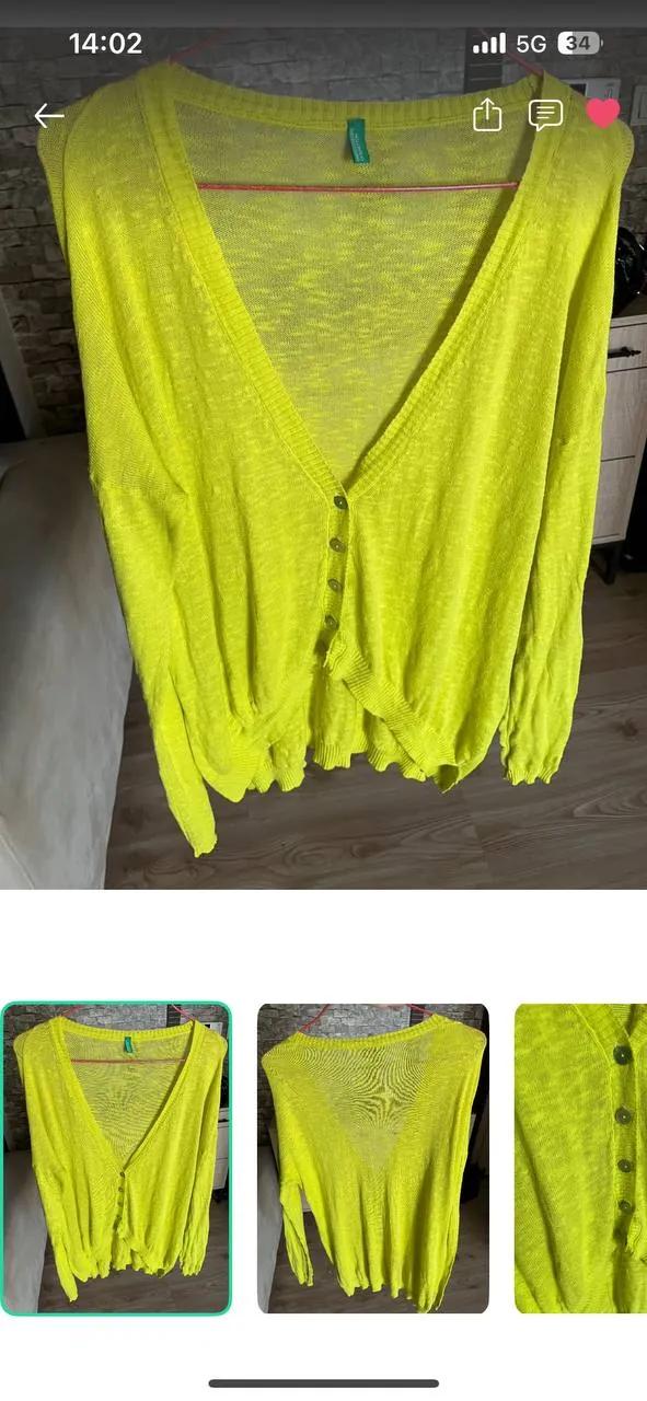 Кофта Benetton из льна