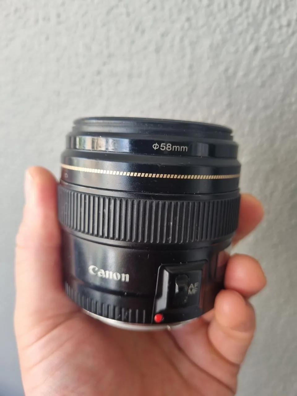 Объектив Canon EF 85mm f1.8 б/у
