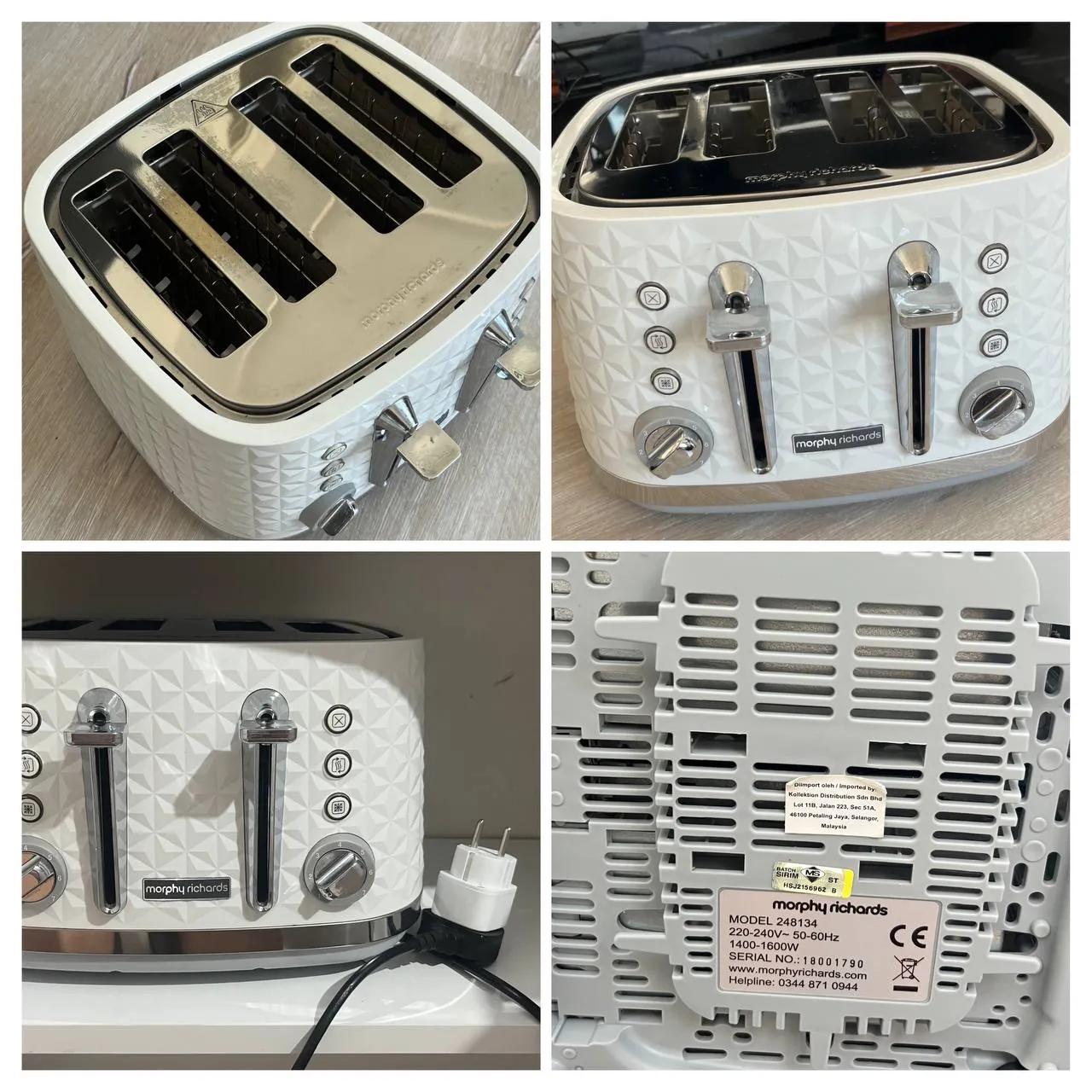 Тостер Morphy Richards на 4 тоста
