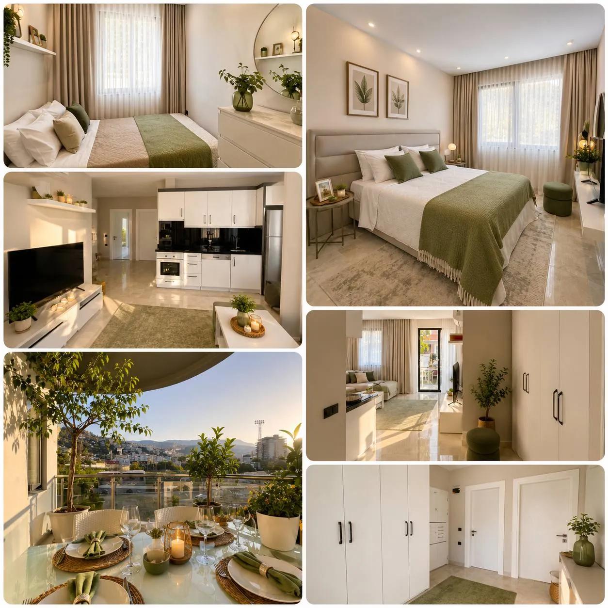Квартира 2+1 в Konak Twin Towers, Клеопатра