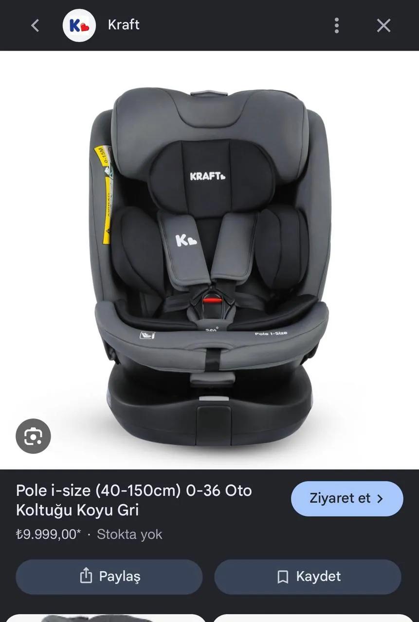 Детское автокресло Kraft i-Pole