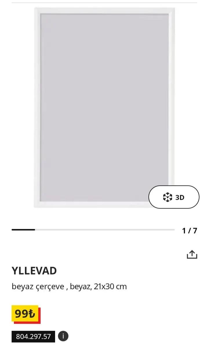 Фоторамки IKEA 20×30 см, набор 8 штук
