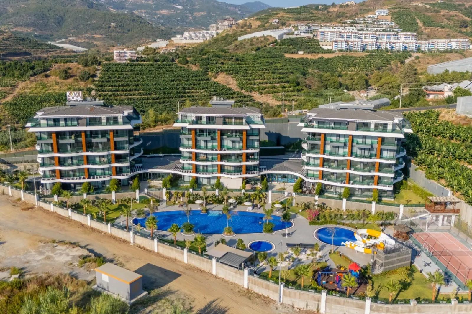 Квартира 2+1 85 м² в Kavi Velux Residence, Каргыджак