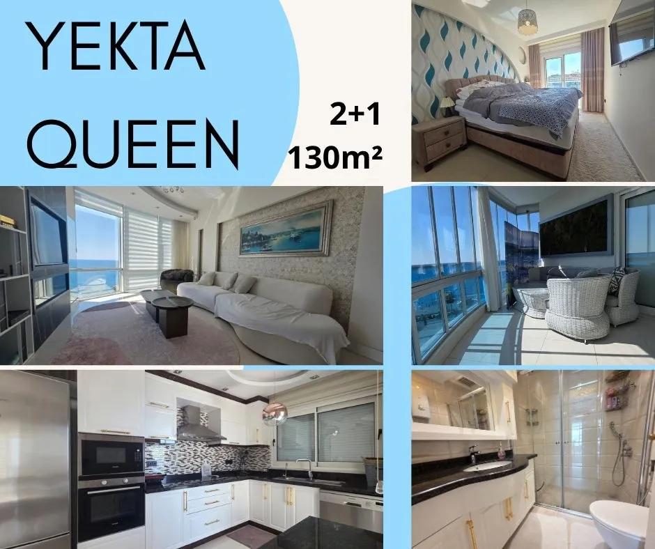 Квартира 2+1 130 м² в Yekta Queen, Махмутлар