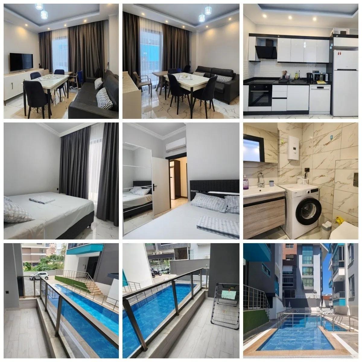 Квартира 1+1 50 м² в центре Аланьи