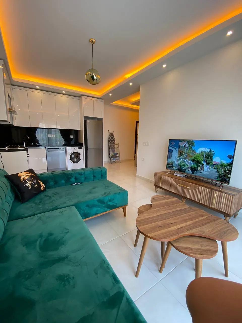 Квартира-лофт 1+1 в комплексе Albimo, Махмутлар