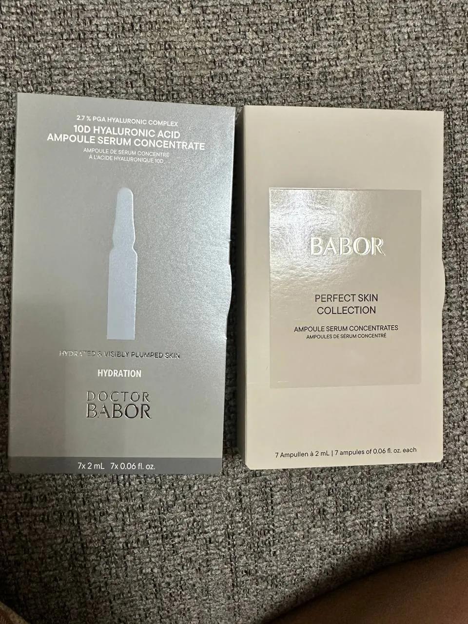 Ампулы Babor и сыворотка Estée Lauder