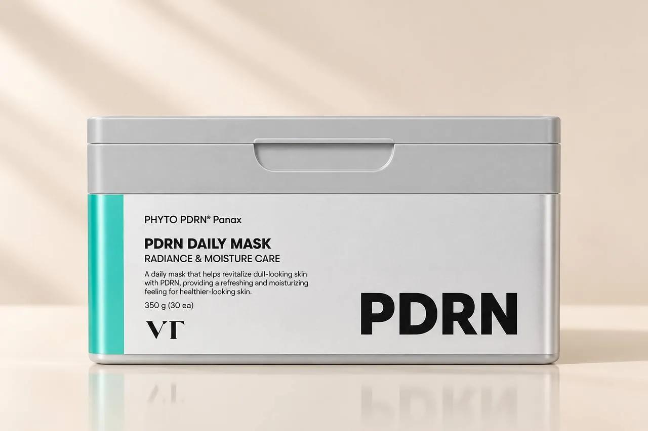 Тканевые маски VT PDRN для сияния кожи