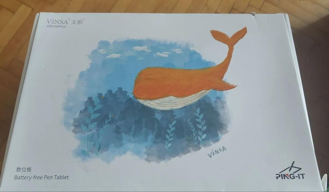 Графический планшет Vinsa 1060 Plus