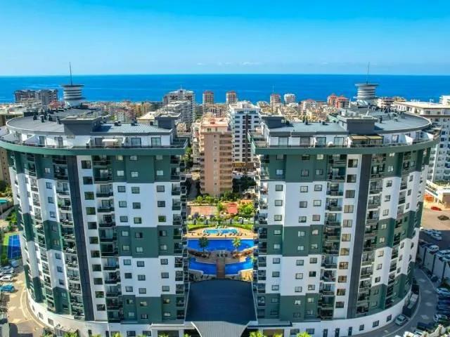 Квартира 2+1 88 м² с видом на бассейн
