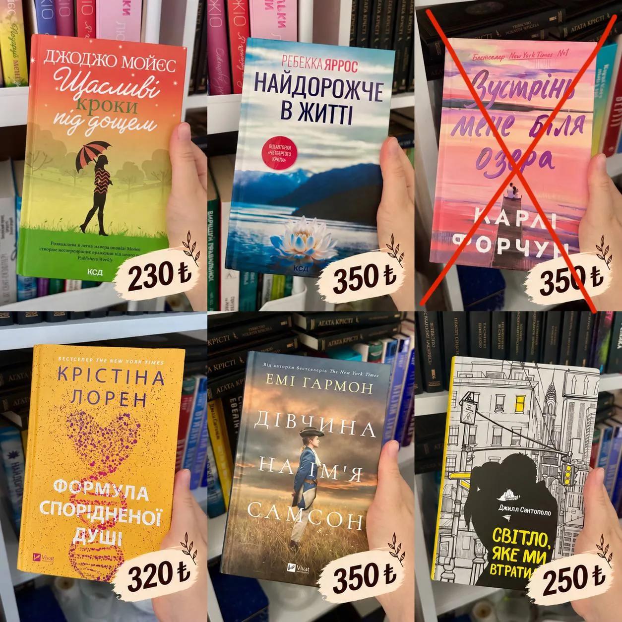 Книги на украинском языке из библиотеки