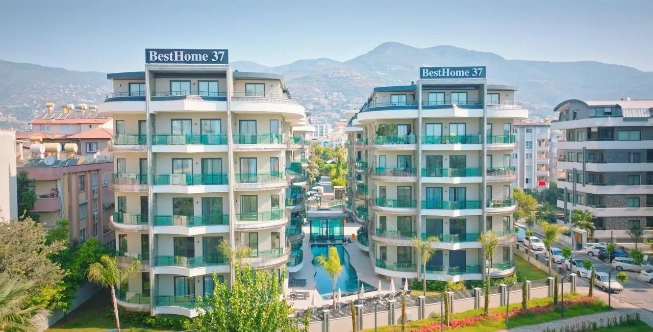 Квартира 1+1 в Best Home 37, центр Аланьи