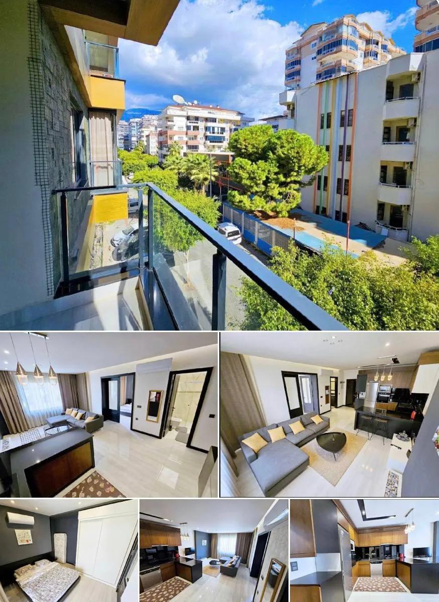 Квартира 1+1 64 м² в Барбаросе, Махмутлар