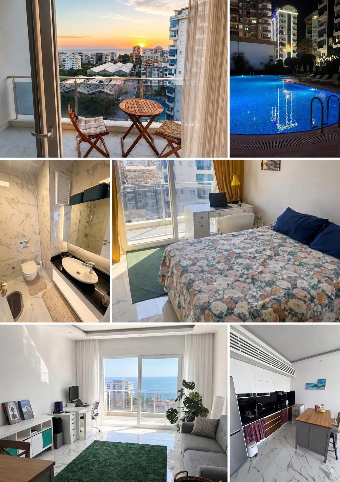 Квартира 1+1 65 м² в Махмутларе