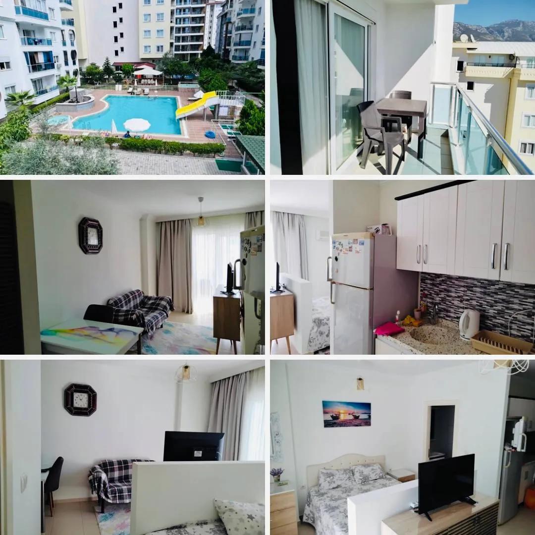 Студия 35 м² с балконом в Махмутларе