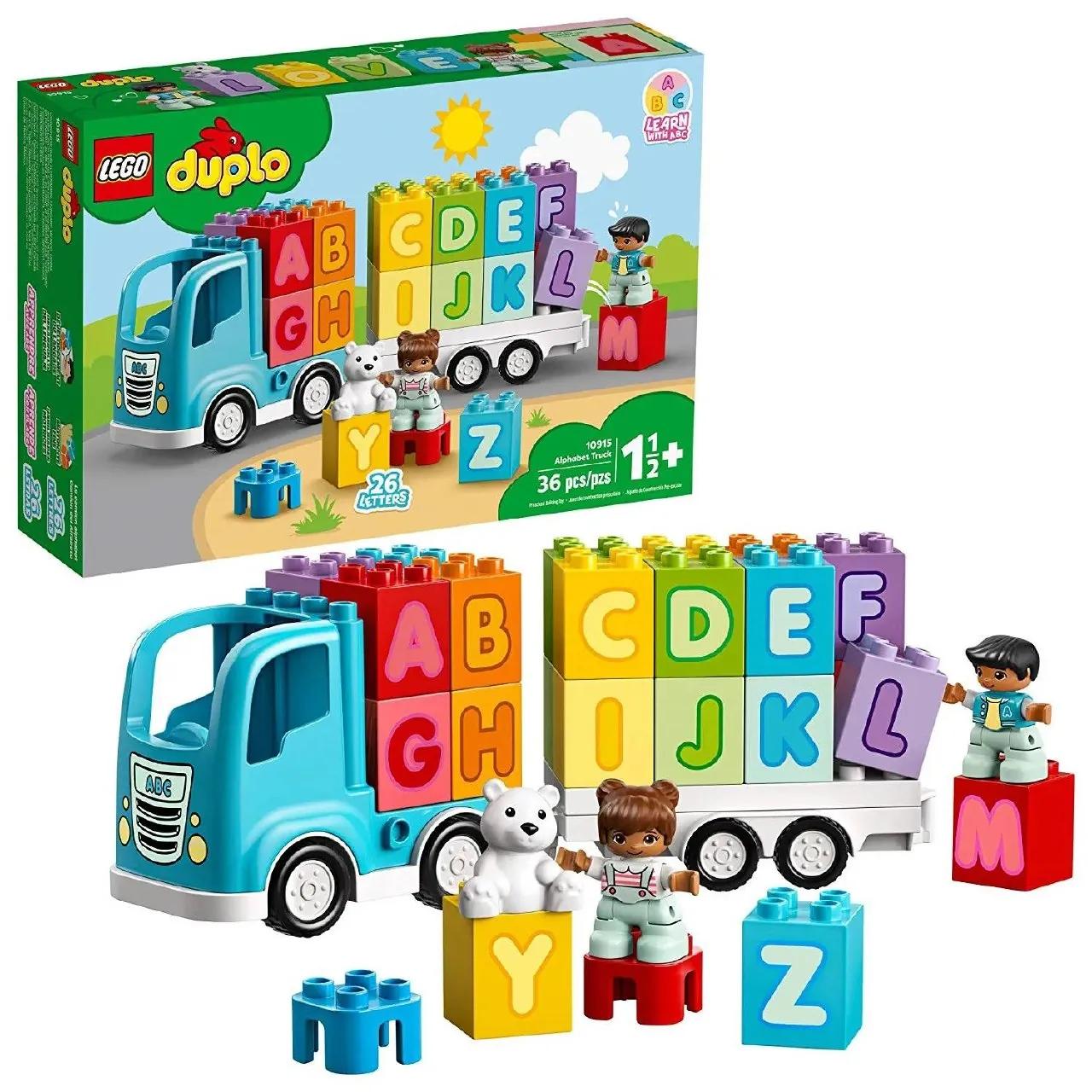 Конструктор Lego Duplo с буквами алфавита